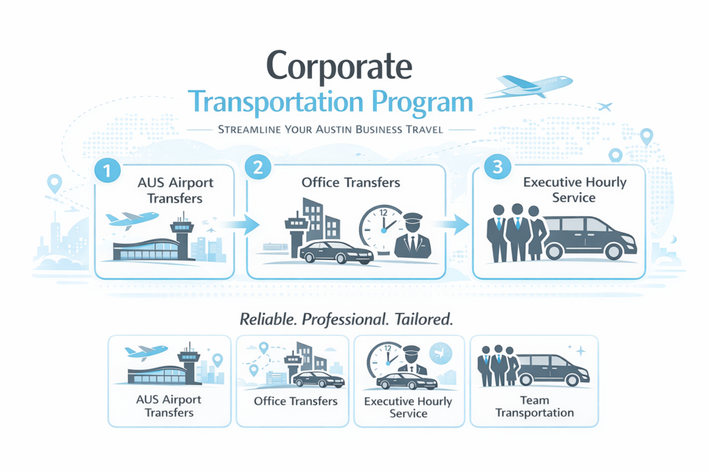 Set up a corporate transportation program